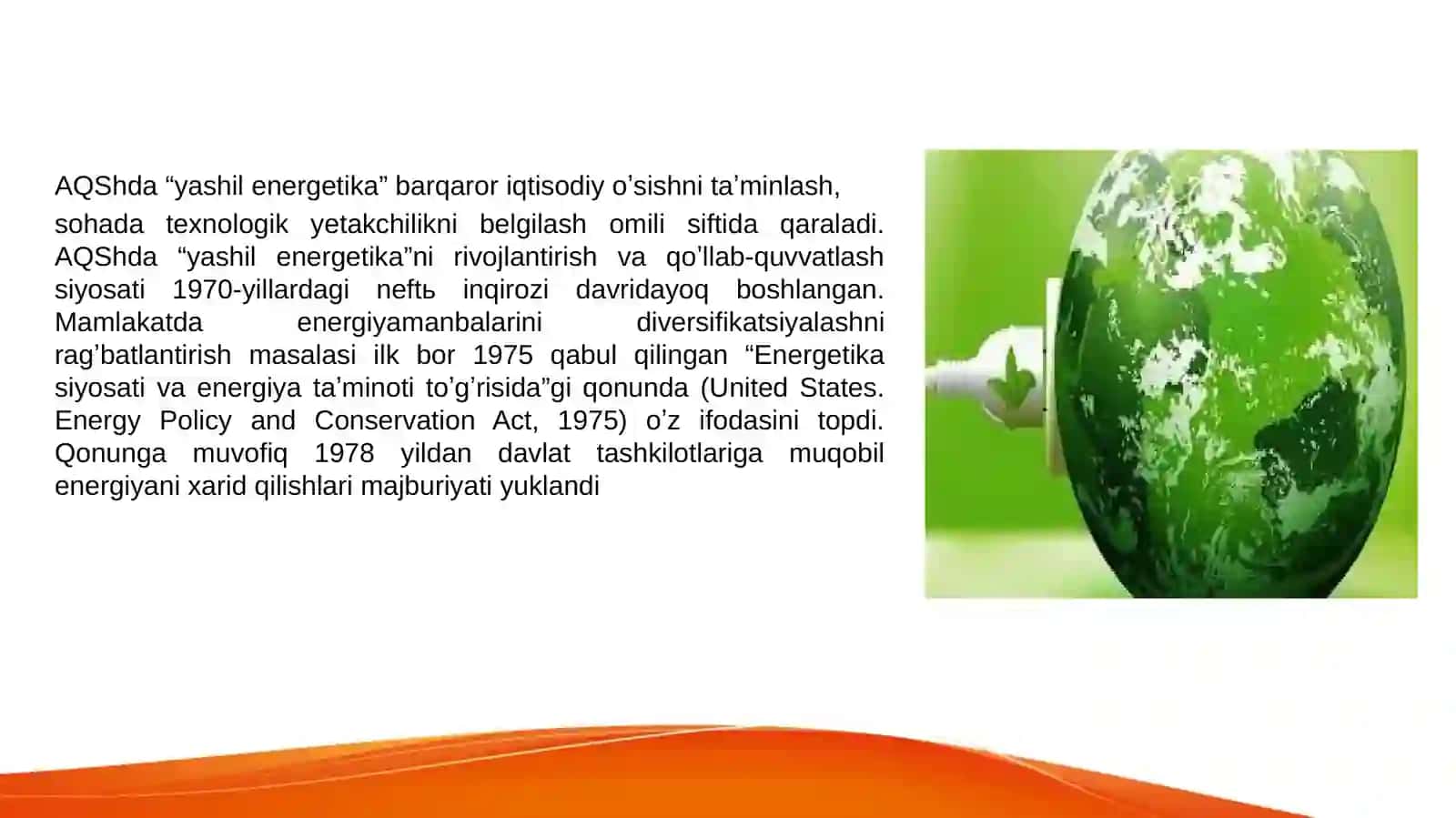Energetika ittifoqi va iqlim yo’nalishida Yevropa tizimi 4