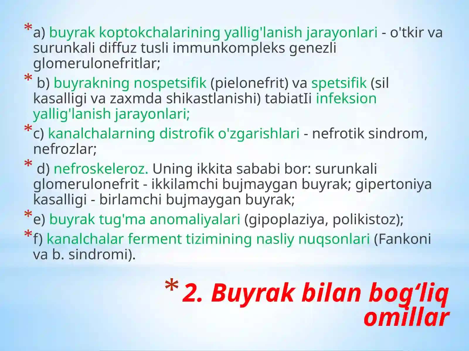 Buyrak kasalliklari 4