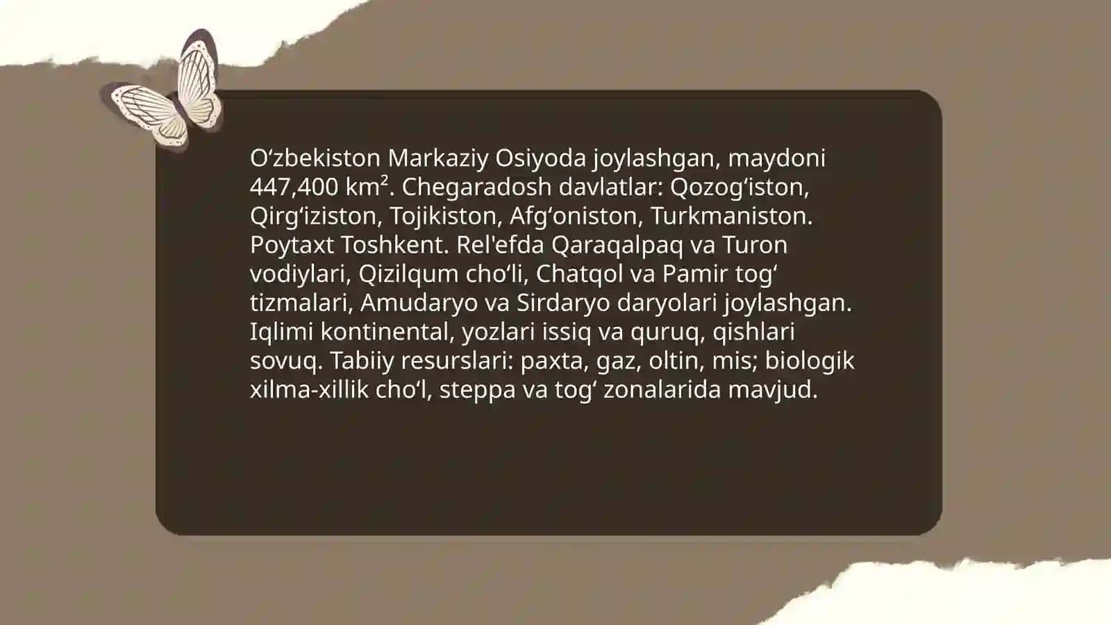 Mening Vatanim Oʻzbekiston 4