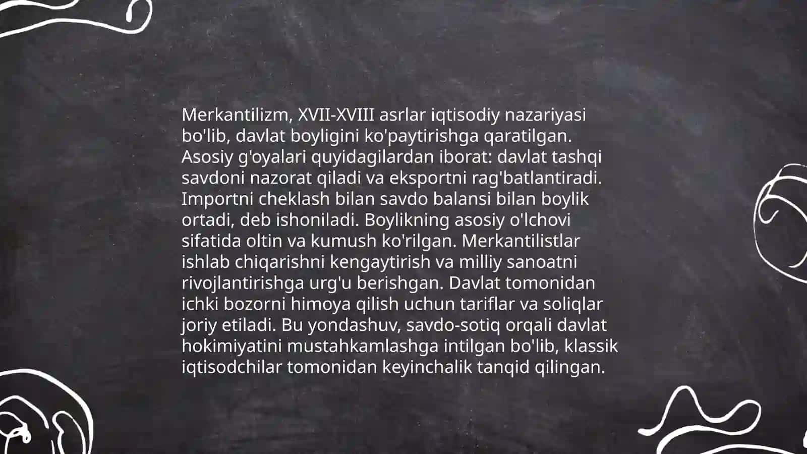 Ilk merkantilizm ta'limoti va uning namoyondalari 4