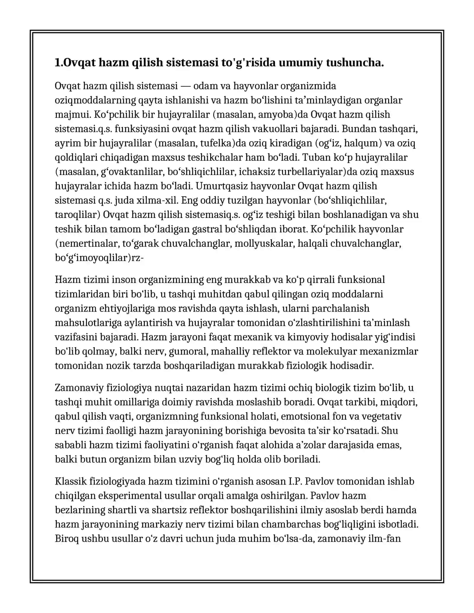 Hazm tizimi faoliyatini o'rganishning yangi usullari 4