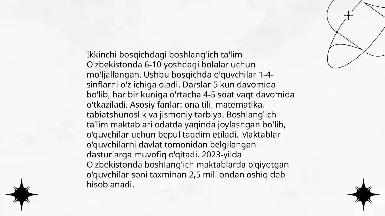 Oʻzbekiston va Buyuk Britaniya ta'lim tizimining oʻxshash va turli tomonlari 4