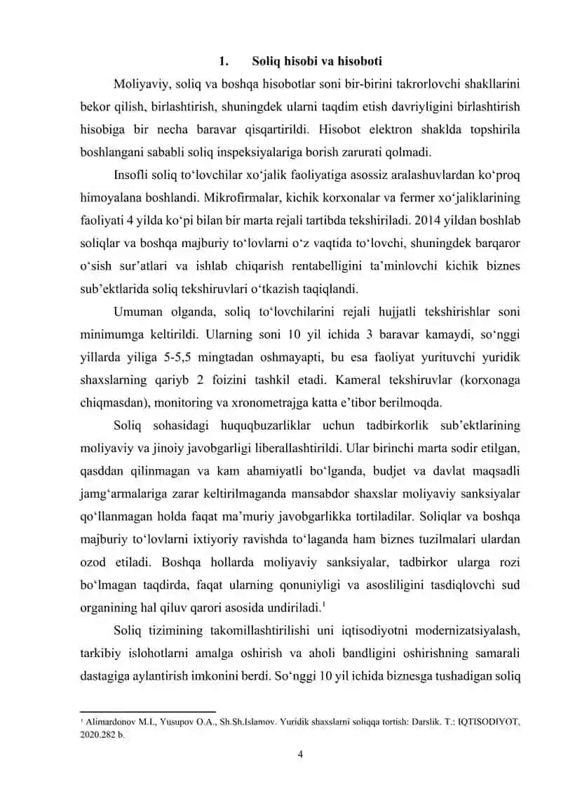 Soliq hisobi va hisoboti 4