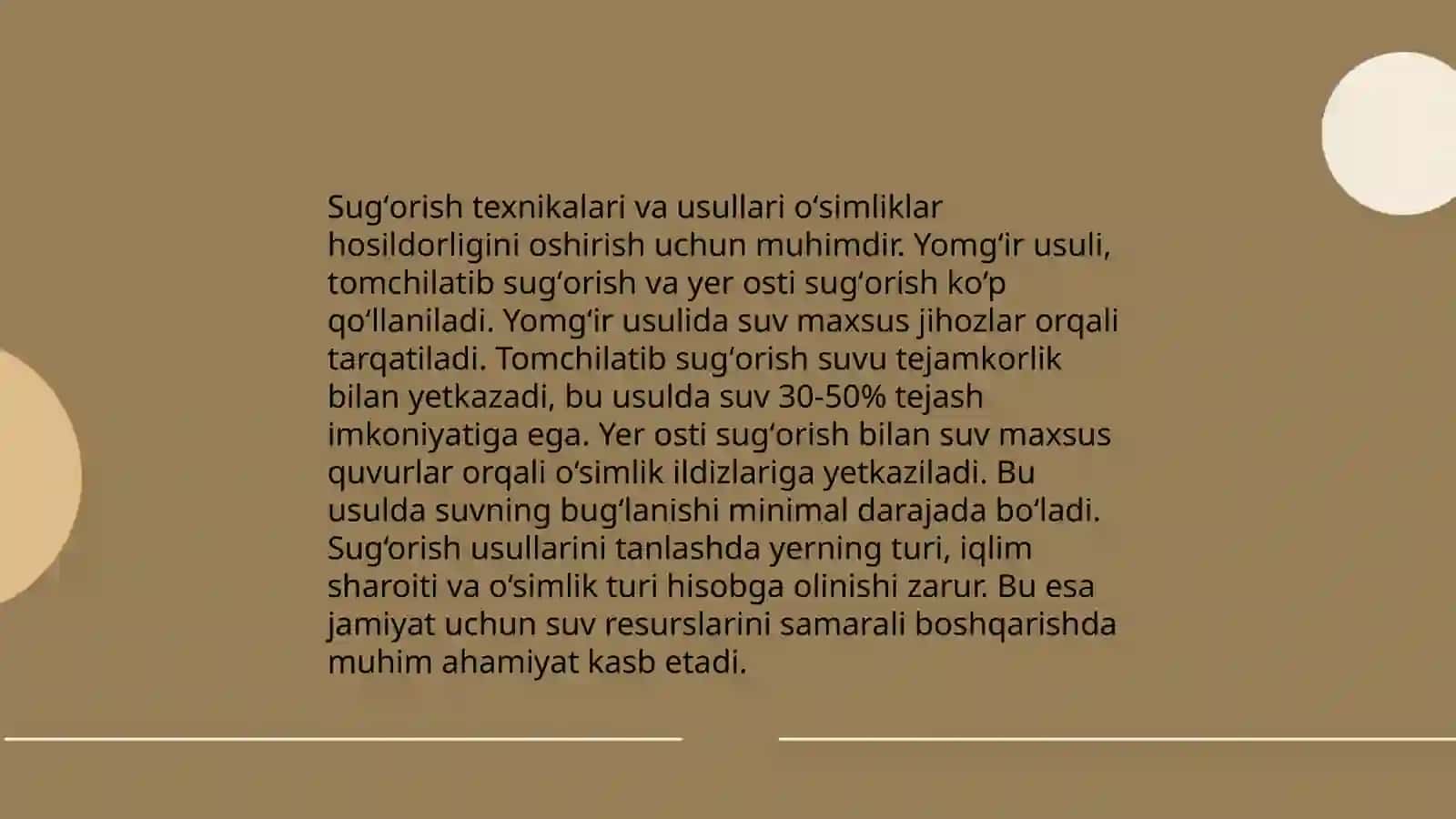 Oʻzbekistonda sugʻoriladigan yerlarni hozirgi holatini tahlil qilish 4