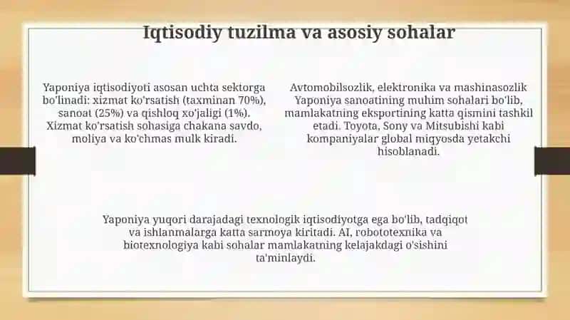 Yaponiya iqtisodiyoti 4