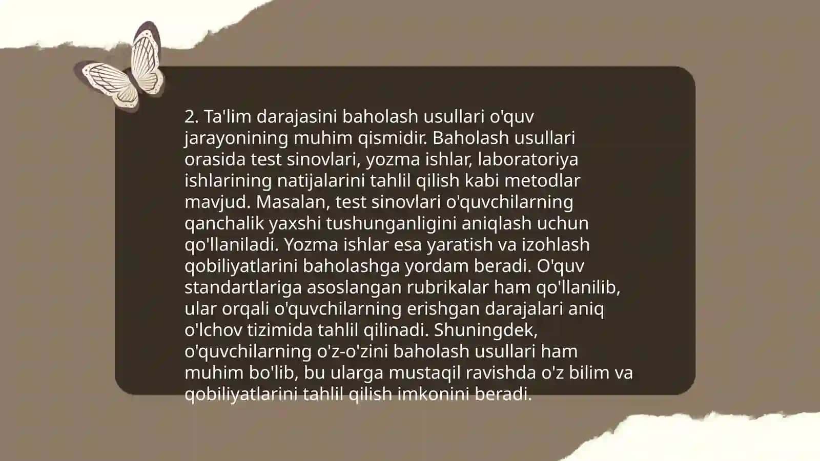 Ta'lim olgabligini tashis etish 4