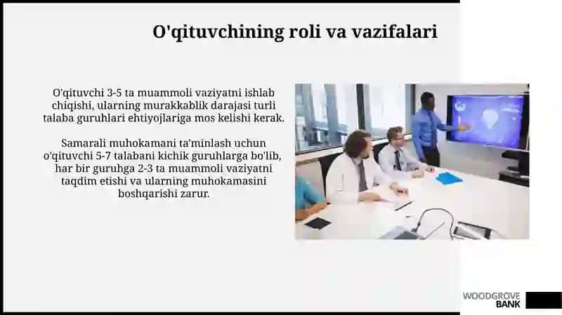 Muammoli vaziyatlar ishlab chiqish 4