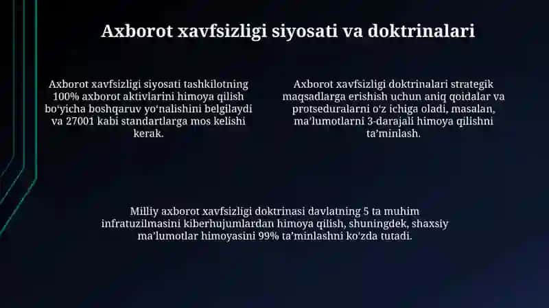 Axborot xavsizligini ta'minlashni g‘oyaviy-nazariy asoslari 4