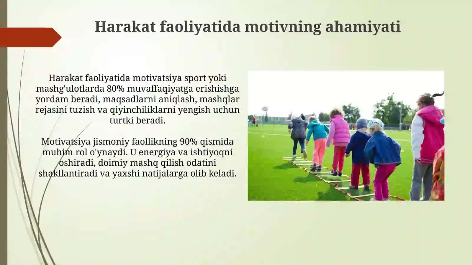 Harakat faolligi mativini shakillantirish 4