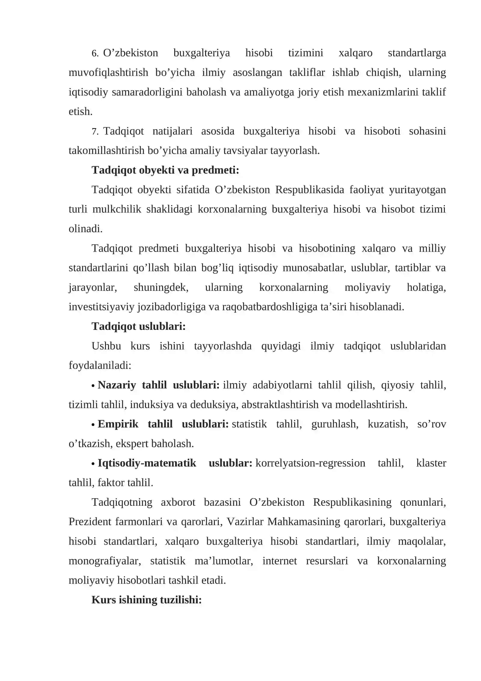BUXGALTERIYA HISOBI VA HISOBOTINING XALQARO VA MILLIY STANDARTLARI XUSUSIYATLARI 4
