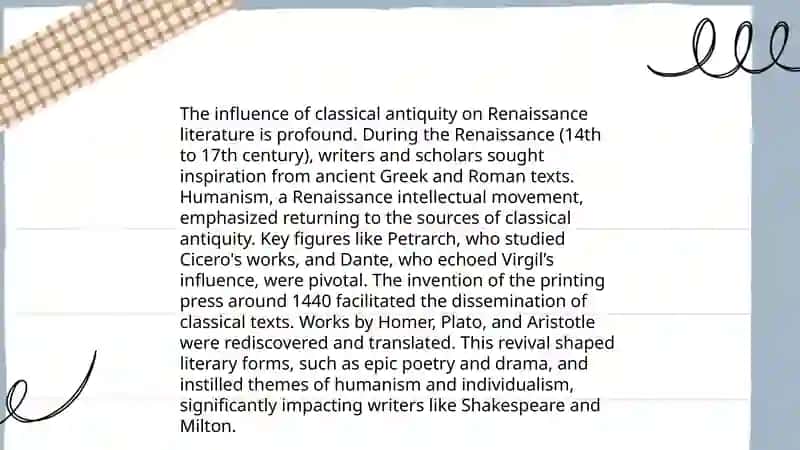 English Renaissance period literature 4