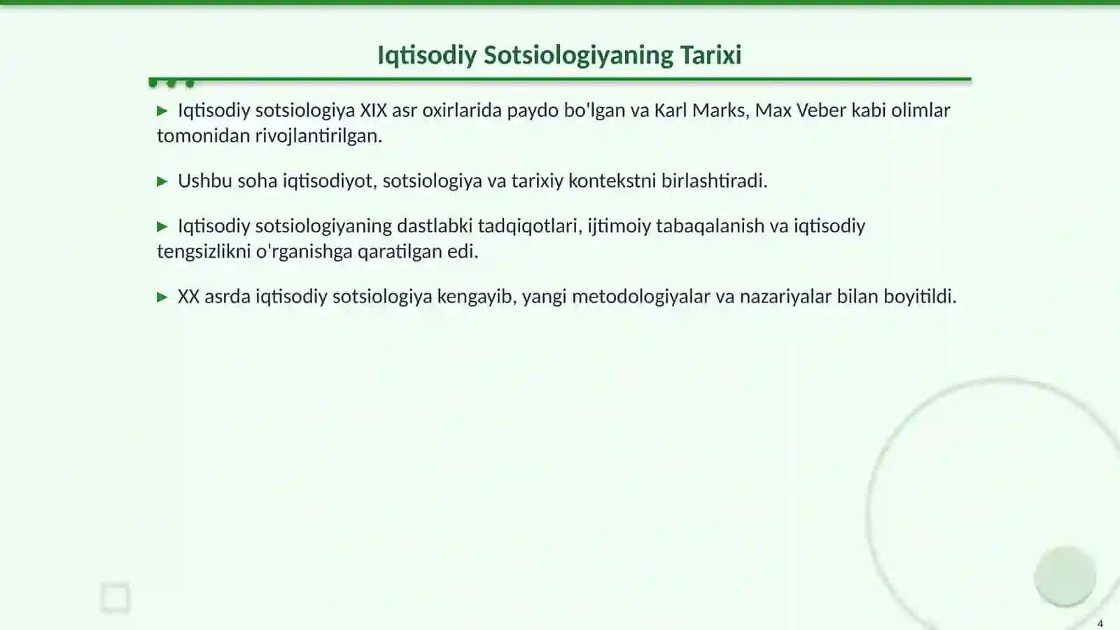 Iqtisodiy Sotsiologiya: Ijtimoiy va Iqtisodiy O'zaro Ta'sirlar 4