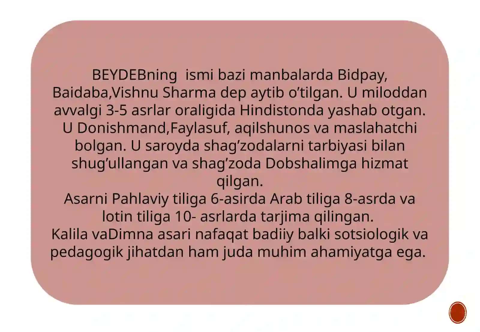 MEN OQIGAN KITOB  KALILA VA DIMNA 4