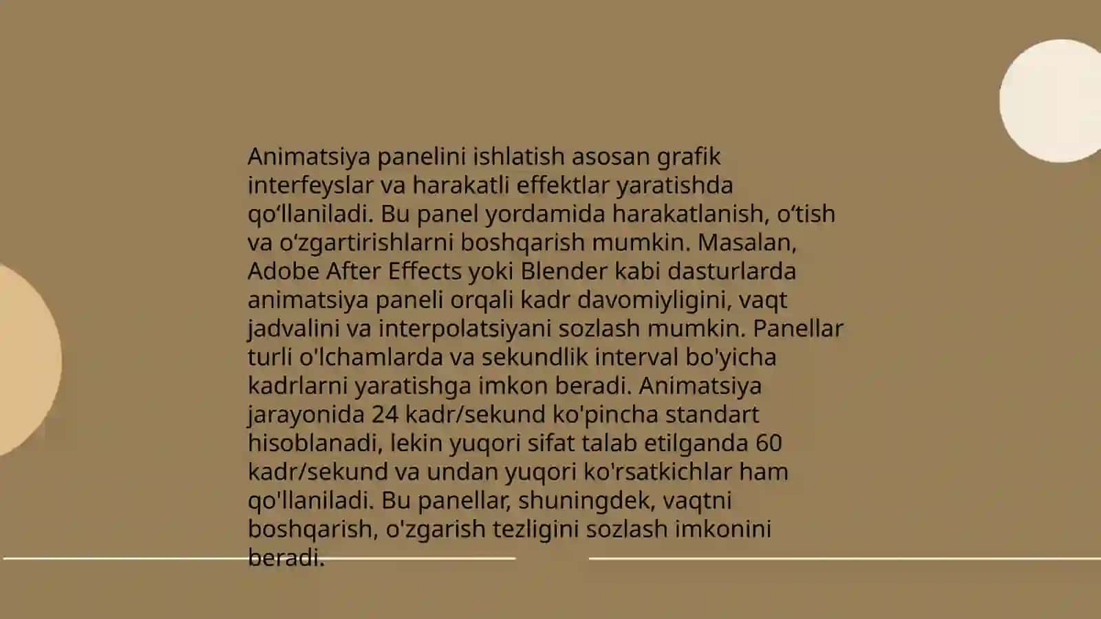 MS Power Point dasturida slaydlarga animatsiya o‘rnatish 4