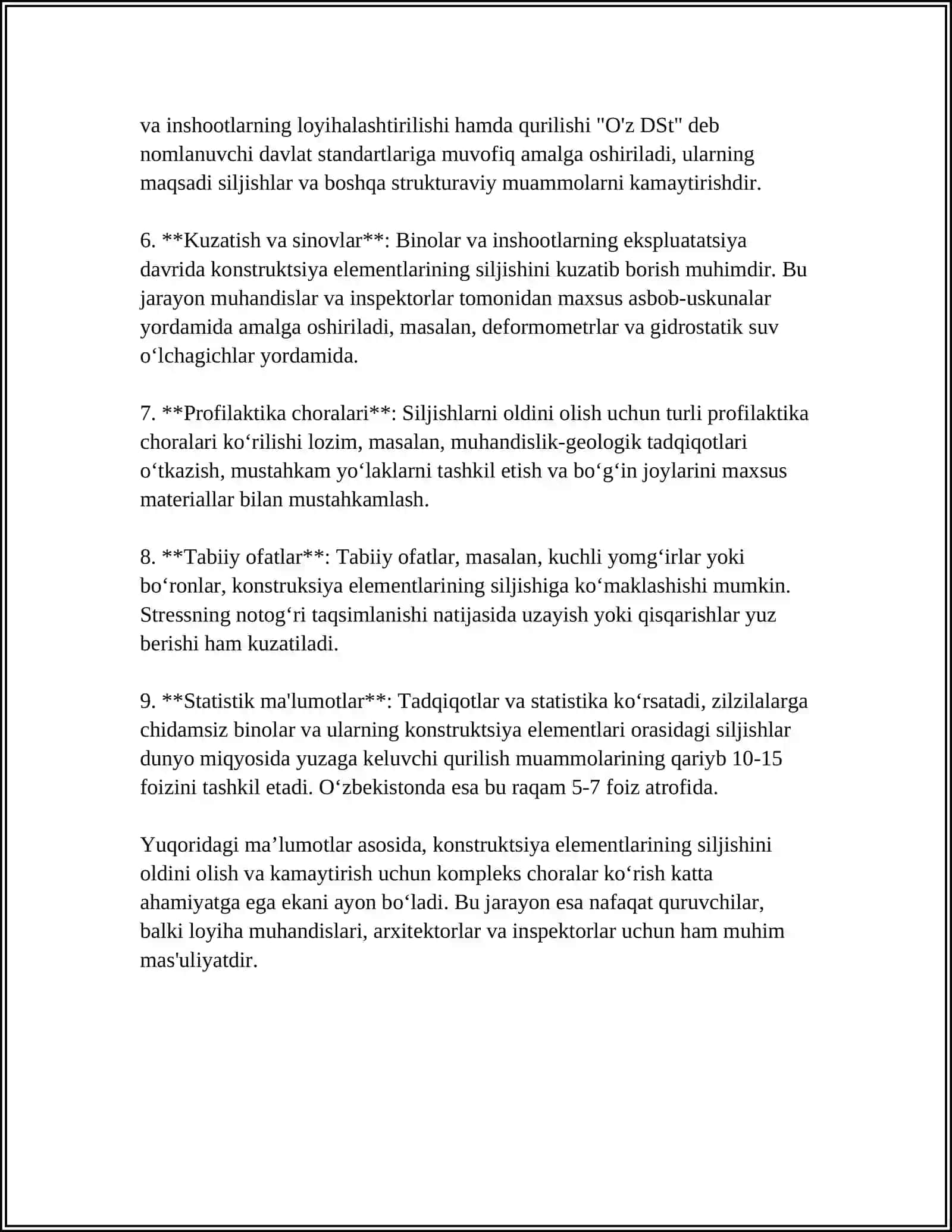 KONSTRUKSIYA ELEMENTLARINING SILJISHI 4