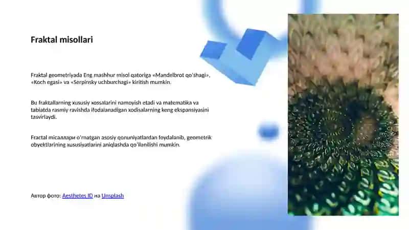 Fraktal geometriya va uning xossalari 4