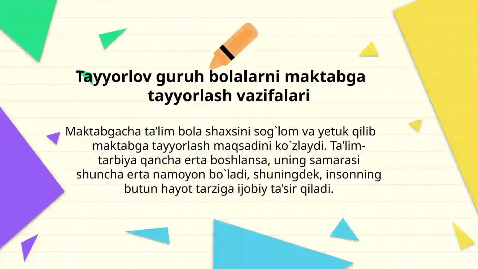 Maktabgacha ta’lim tashkilotining maktab bilan aloqa shakllari 4