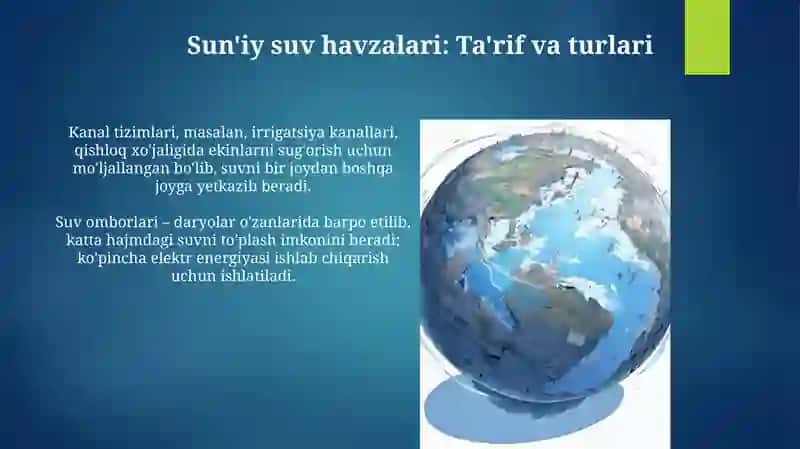 Yerning geografik qobig‘i va gidrosfera 4