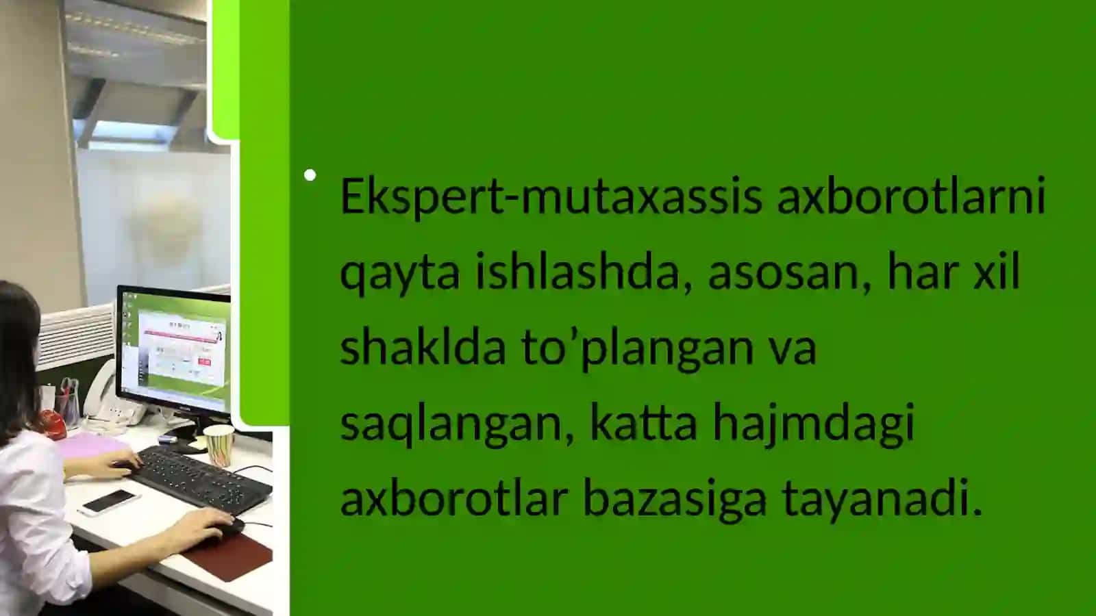 Ekspert tizimlarining asosiy turlari va ishlatilish sohalari 4