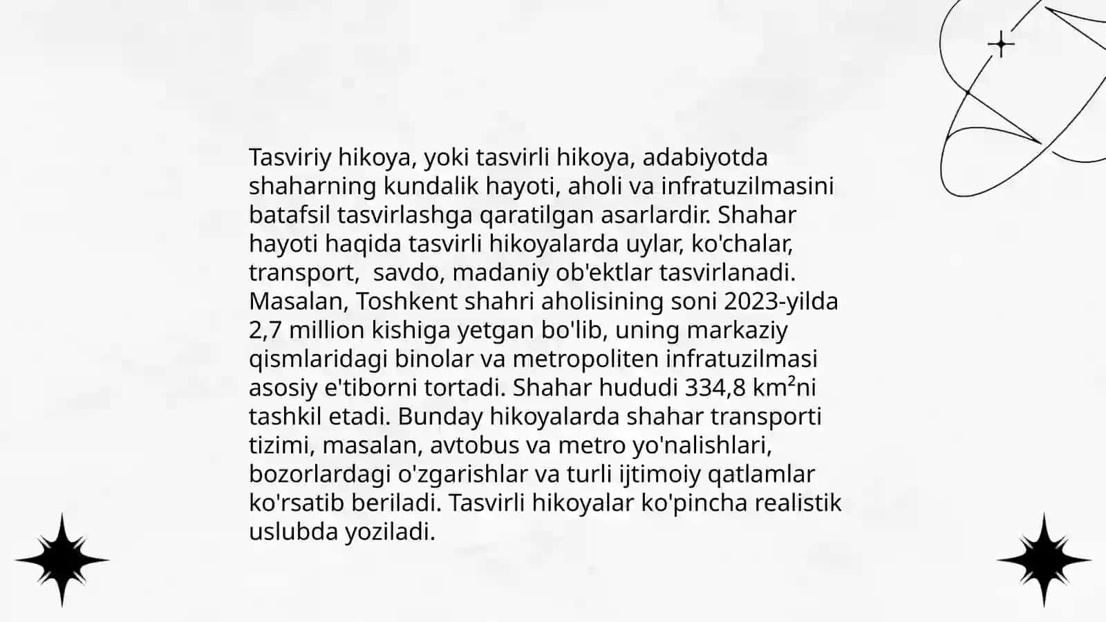 Tasviriy hikoya va muhokama 4