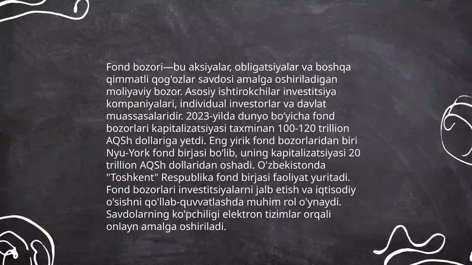 Moliyaviy vositalar 4