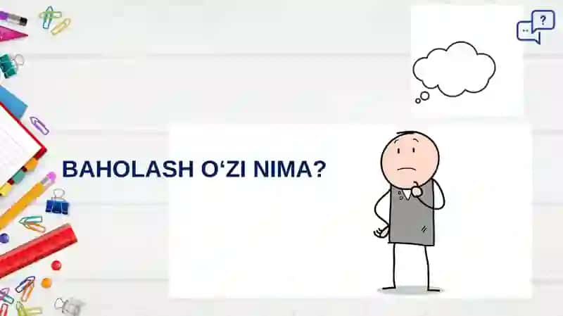Maktabo'quv jarayonida yangi baholash tizimini to'g'ritash kilelish. Summativ baholash turlari va ularni tahdid etish 4