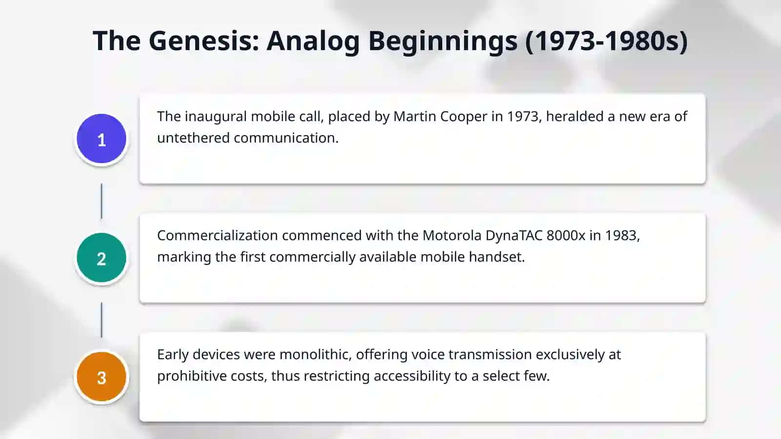 History of mobile phone 4