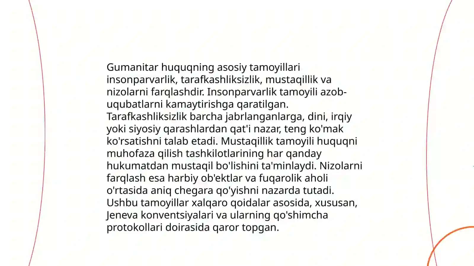 Jeneva konvensiyalari-gumanitar huquq normalarining takomillashtirishning yuridik asosi 4