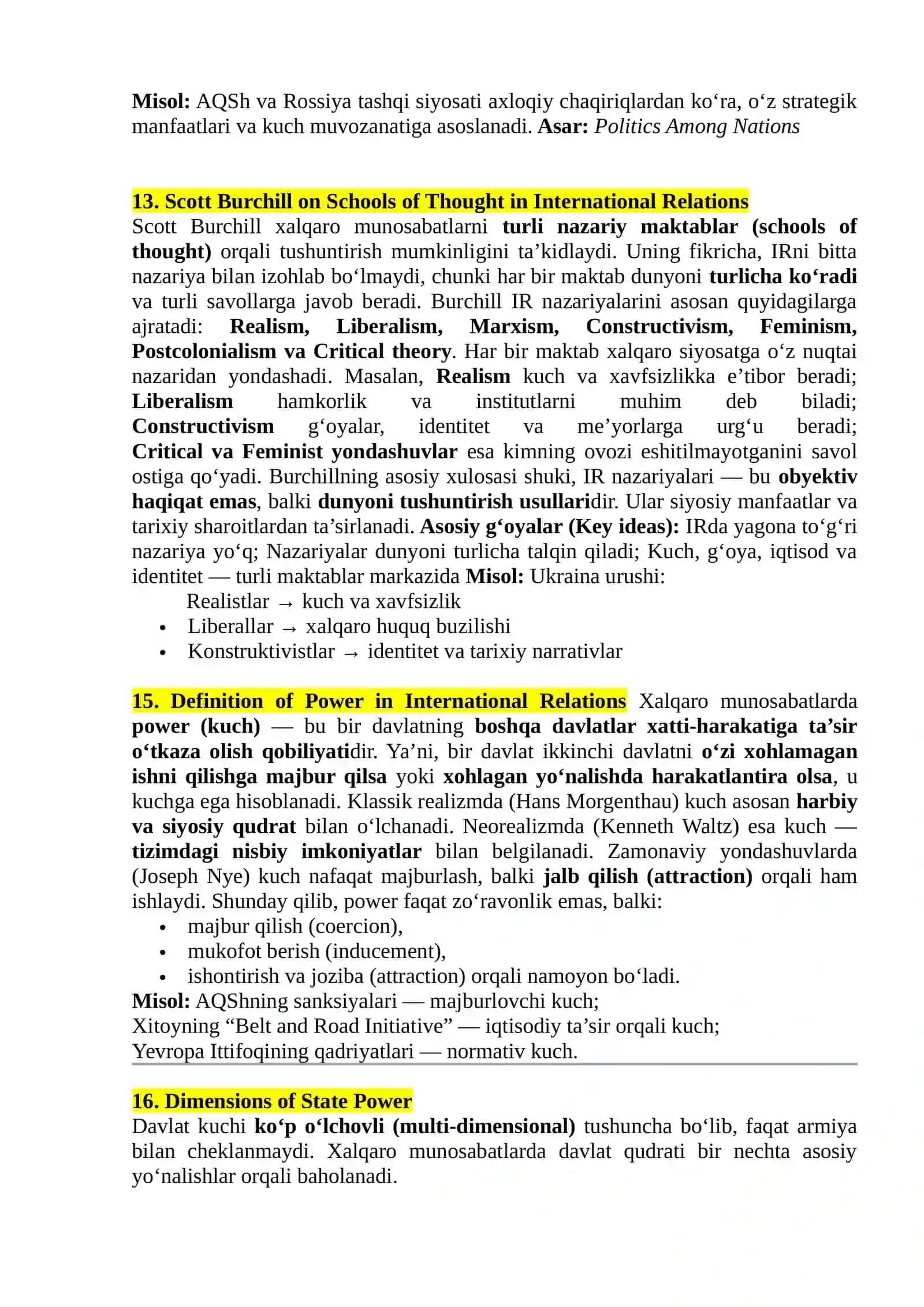 International system 4