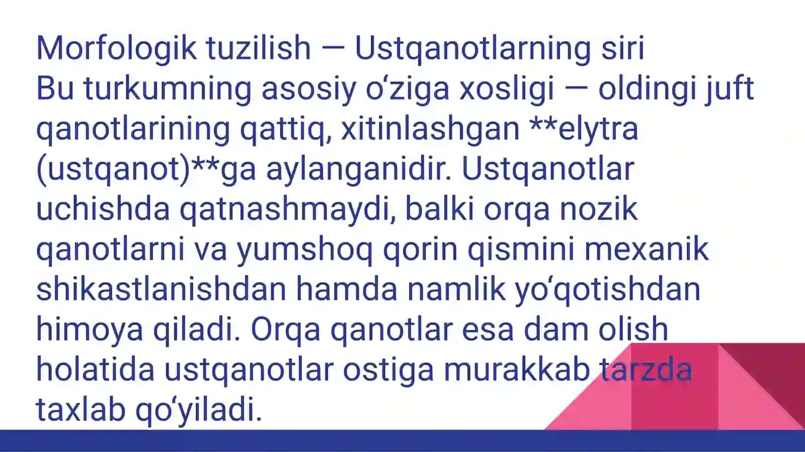 Qattiq qanotlilar (Coleoptera) turkumi va ularning ahamiyati 4