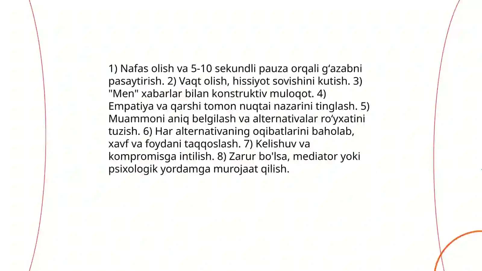 Konfliktda gʻazabning psixologik sabablari va qaror qabul qilishga taʼsiri 4