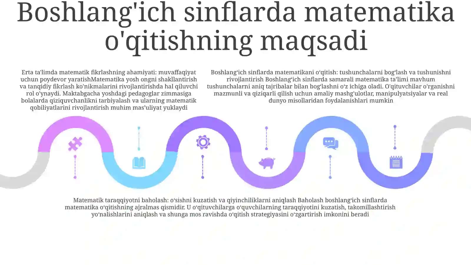 BoshlangʻIch Sinflarda Matematika OʻQitish Metodikasi 4
