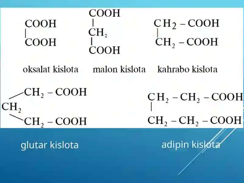 To’yingandikarbonkislotalar va ularning hosilalari 4