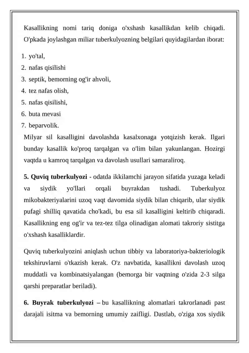 BIRLAMCHI tuberkulozning klinik shakillari 4