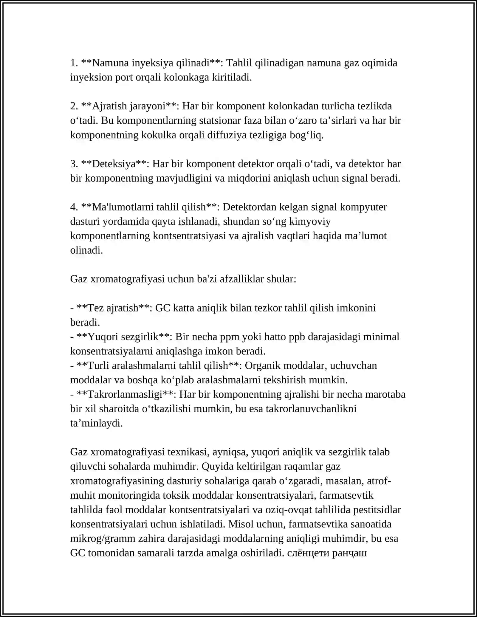 GAZ, SUYUQLIK VA GAZ-SUYUQLIK XROMOTOGRAFIK USULLARI 4