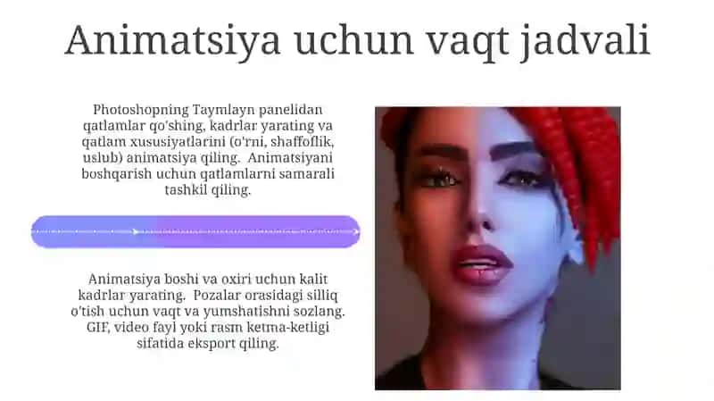 Photoshopda animatsiya yaratish 4