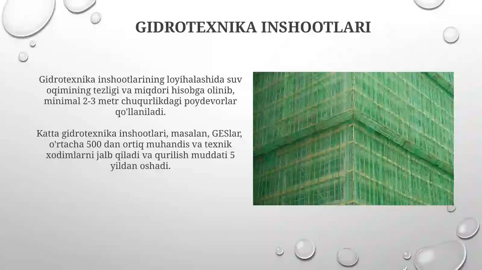 Qurilish ishining asosiy turlari 4