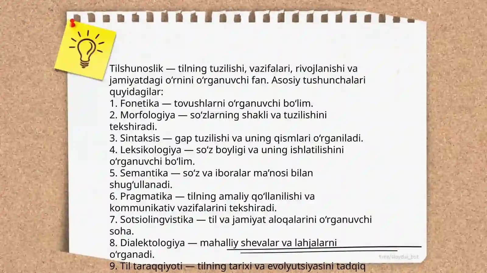 Tilshunoslik asoslari fanining maqsad va vazifalari 4