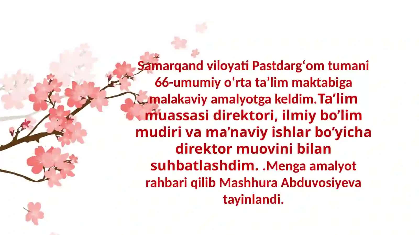 MALAKAVIY AMALIYOT bo‘yicha taqdimoti 4
