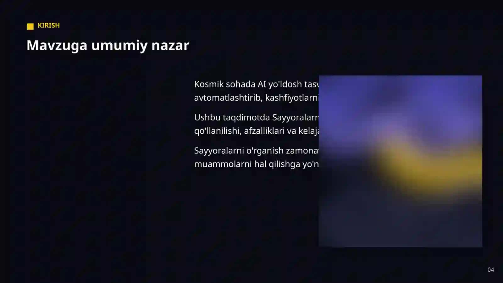 AI KOSMIK SOHADA 4