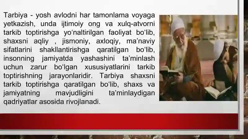 boshlangich sinflarda tarbiya jarayon sifatida 4