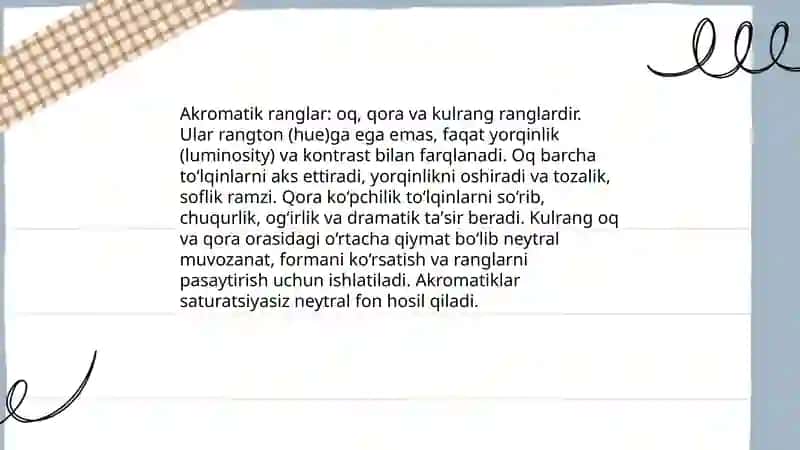 Rang turlari 4