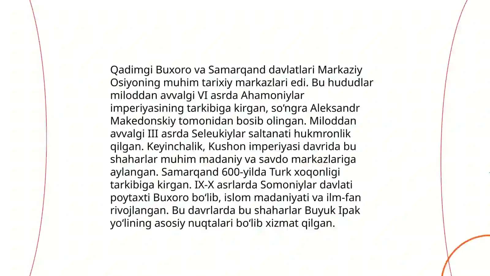 O‘zbekiston hududida ilk davlat tuzilmalari 4