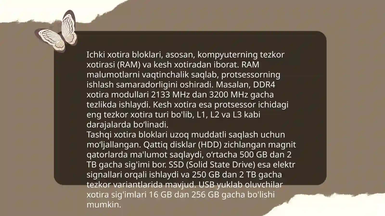 Tizimli blokning asosiy komponentlari 4