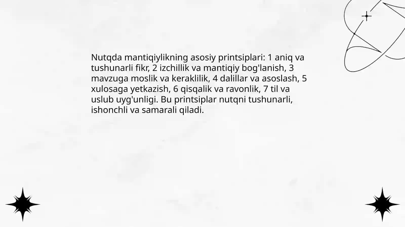 Nutqning mantiqiyligi 4