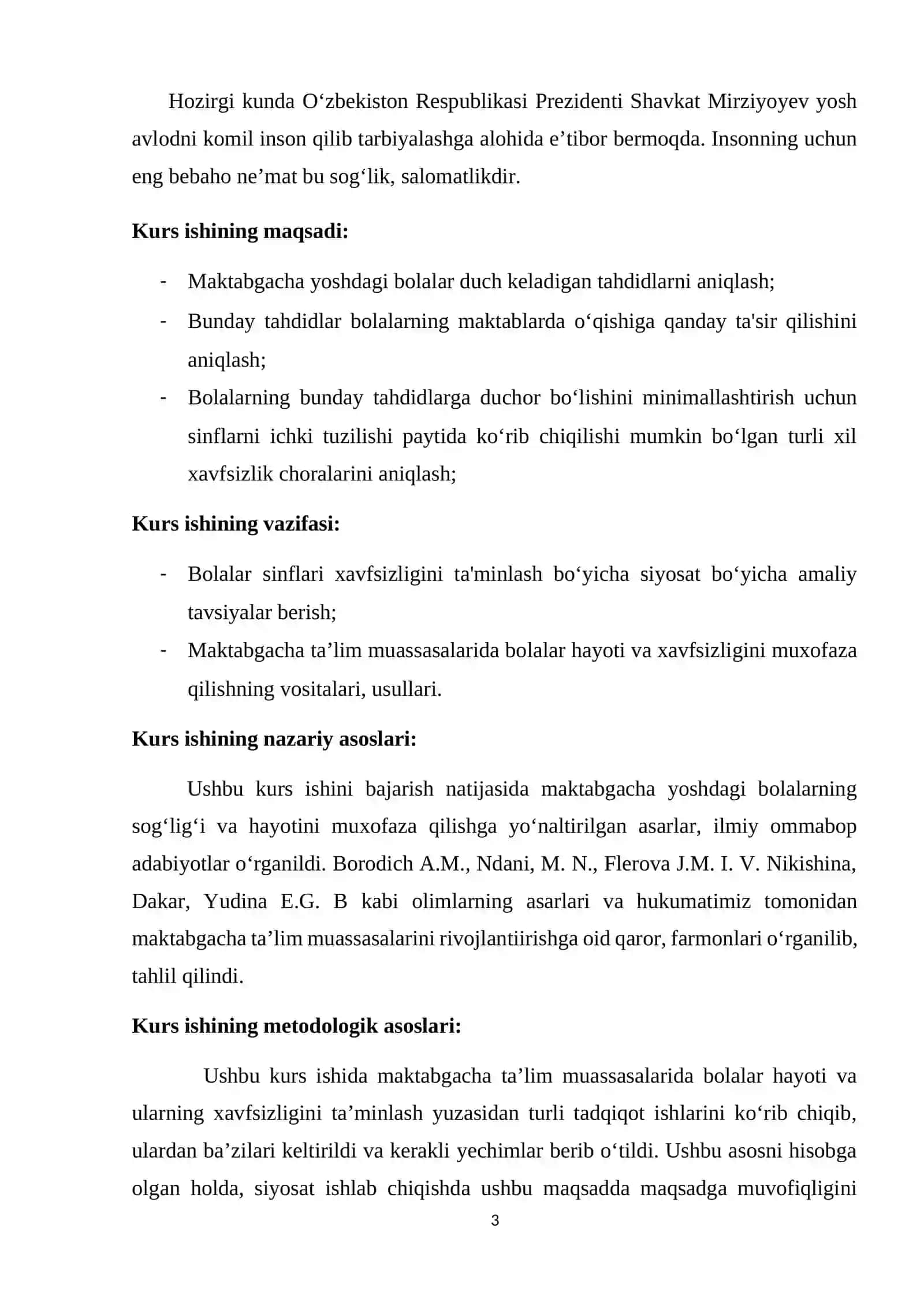 Maktabgacha ta’lim muassasalarida bolalar hayoti va xavfsizligini muxofaza qilish 4