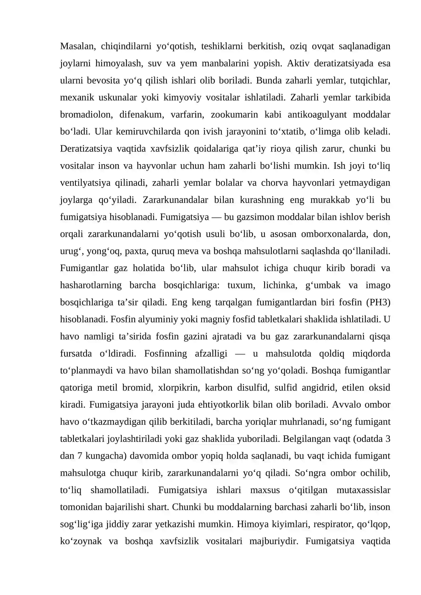 Dezinfeksiya, dezinseksiya va deratizatsiya ishlari 4