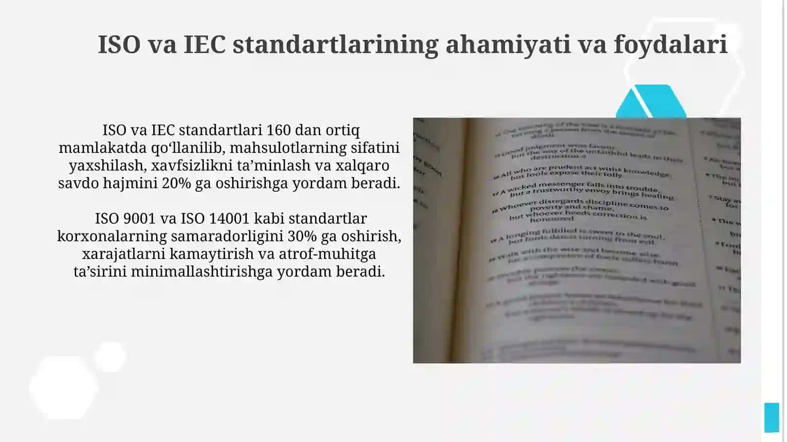 ISO tashkiloti va uning faoliyati. IEC tashkiloti va uning faoliyati 4
