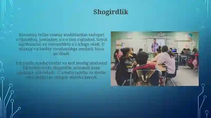 Norasmiy ta'lim 4