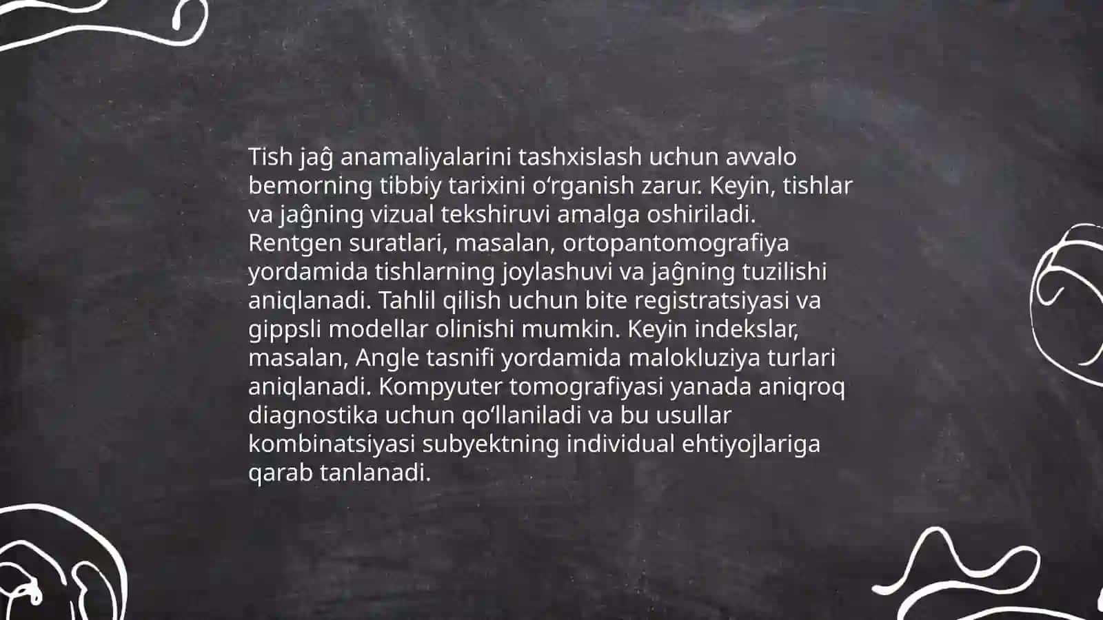 Zamonaviy ortodontik apparatlar bilan tish jaĝ anamaliyalarini davolash 4